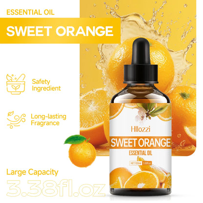 Sweet Orange Essential Oil for Face & Body