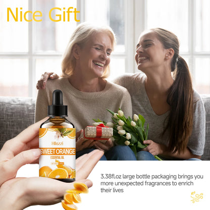 Sweet Orange Essential Oil for Face & Body