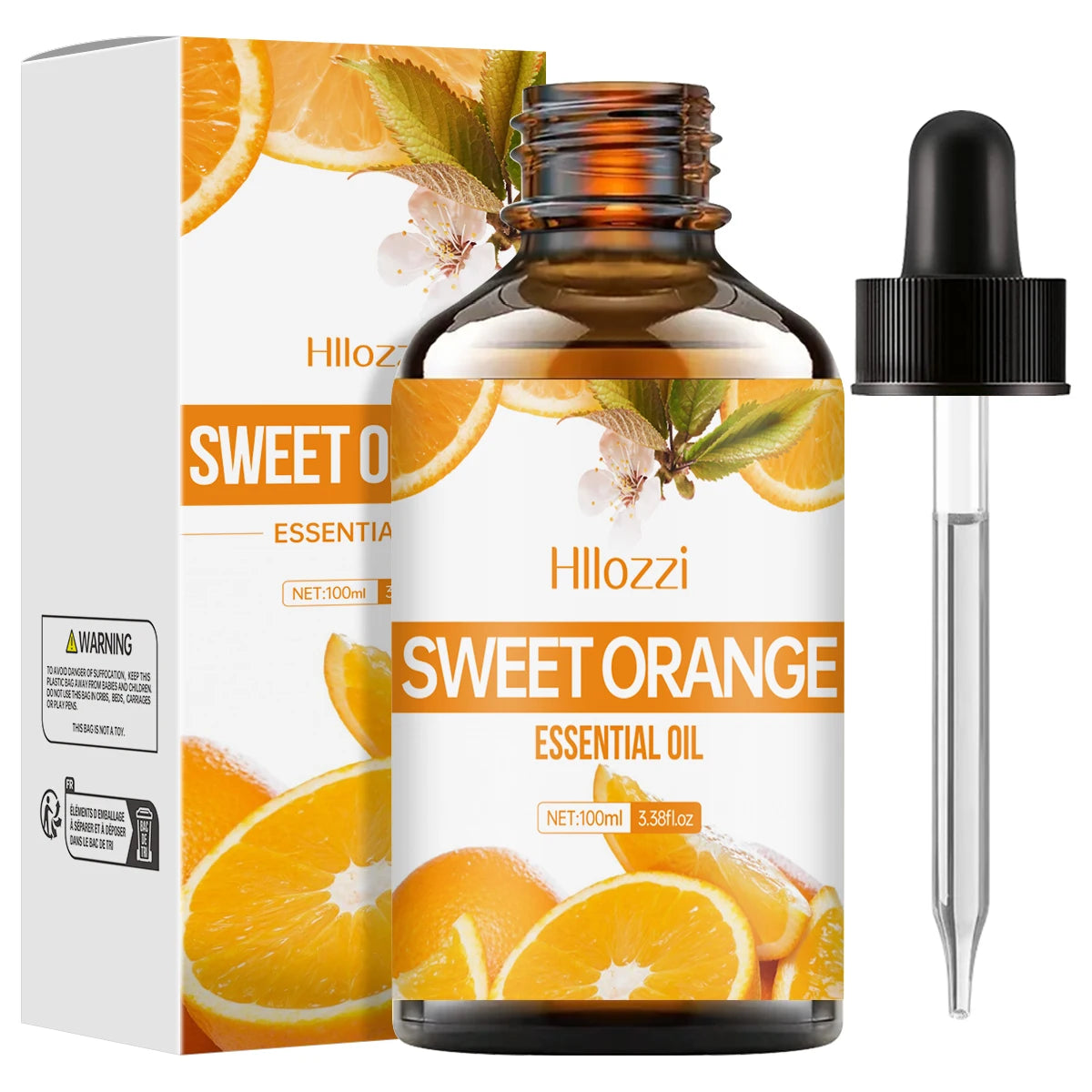 Sweet Orange Essential Oil for Face & Body