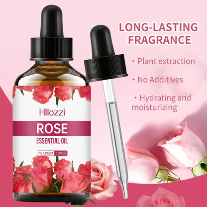 Rose Essential Oil for Face & Body