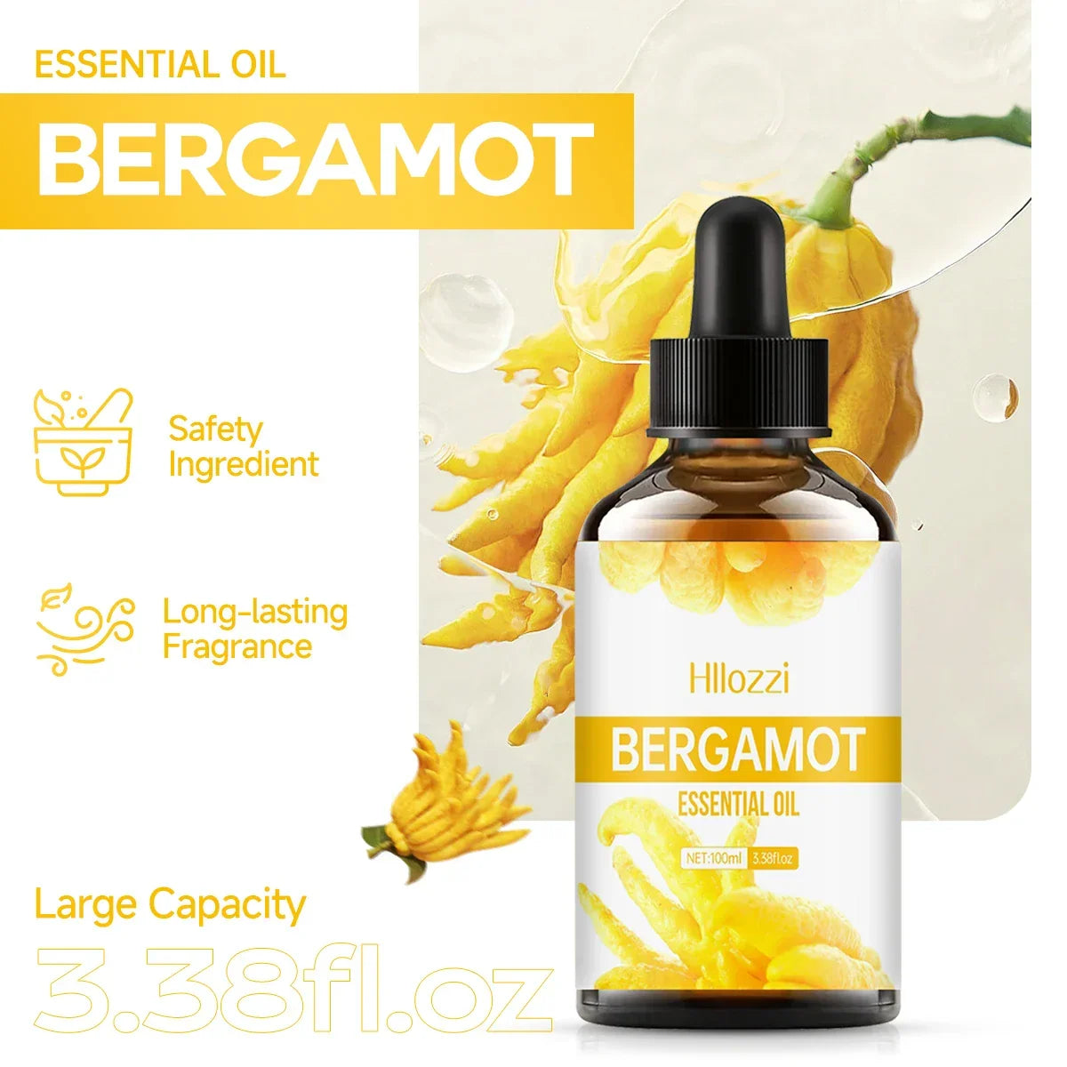 Bergamot Essential Oil for Face & Body