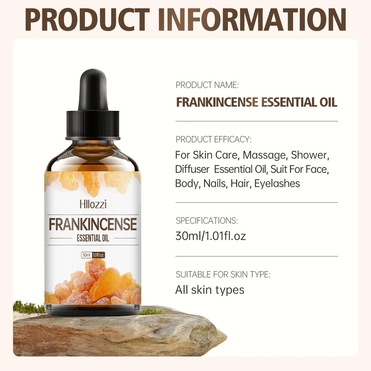 Frankincense Essential Oil for Face & Body