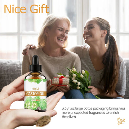 Castor Essential Oil for Face & Body