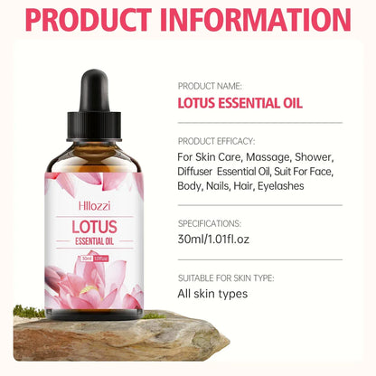 Lotus Essential Oil for Face & Body