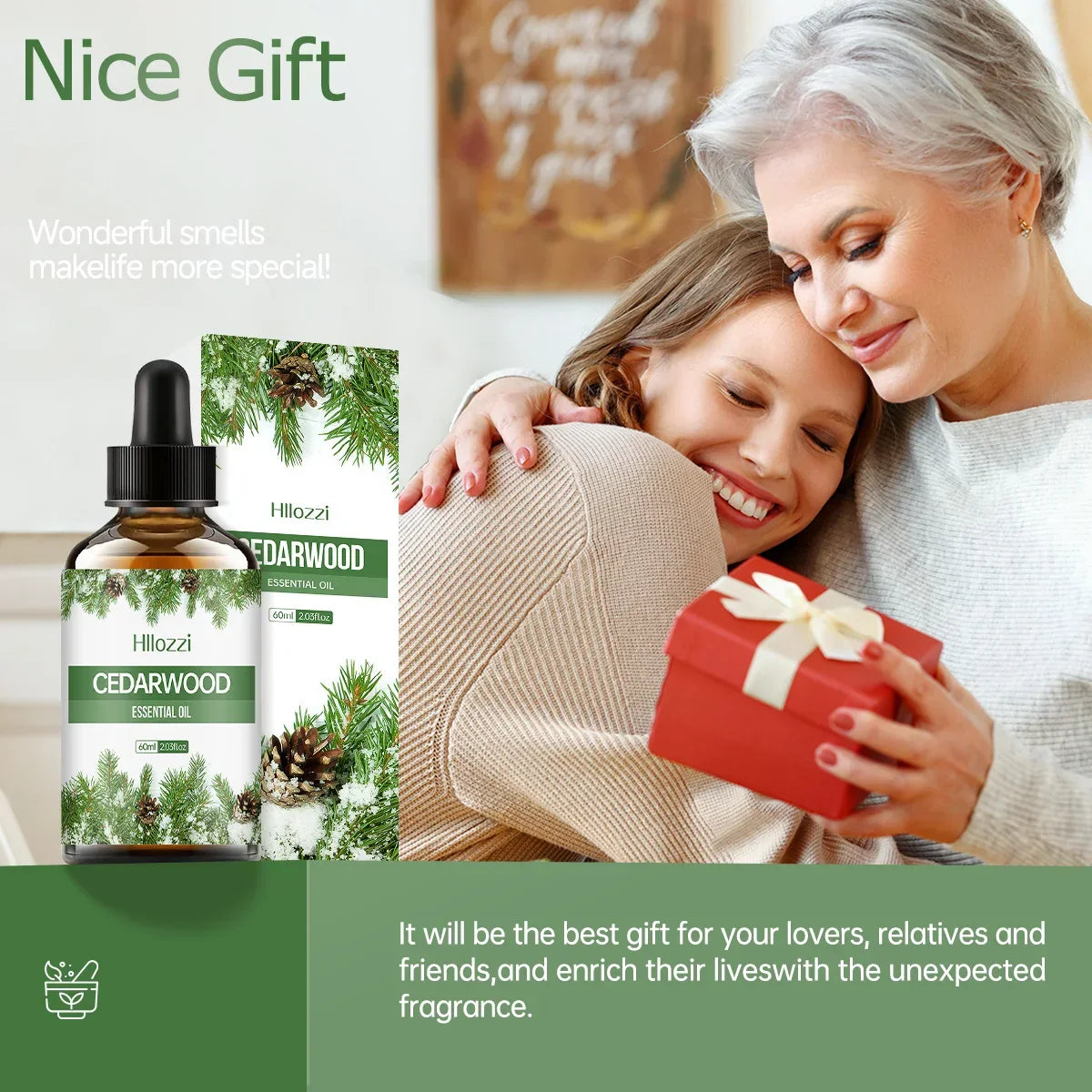 Cedarwood Essential Oil for Face & Body