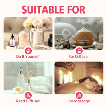 Lotus Essential Oil for Face & Body