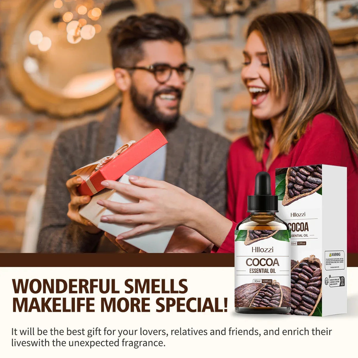 Cocoa Essential Oil for Face & Body