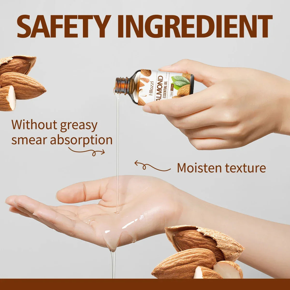 Almond Essential Oil for Face & Body