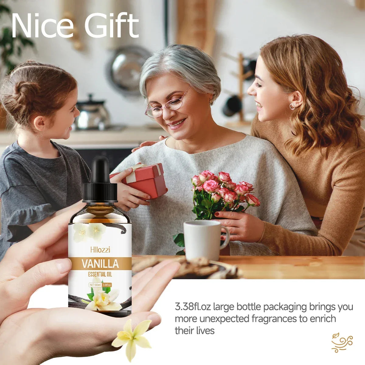 Vanilla Essential Oil for Face & Body