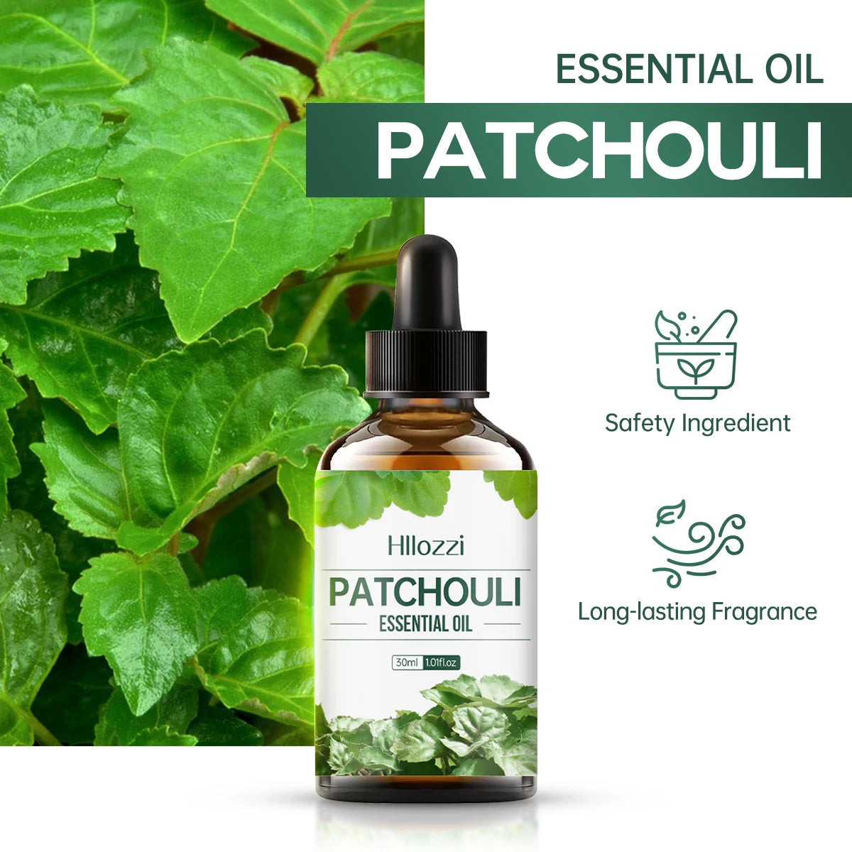 Patchouli Essential Oil for Face & Body