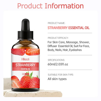 Strawberry Essential Oil for Face & Bod