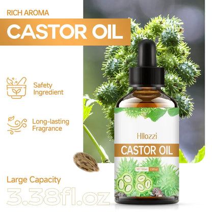 Castor Essential Oil for Face & Body