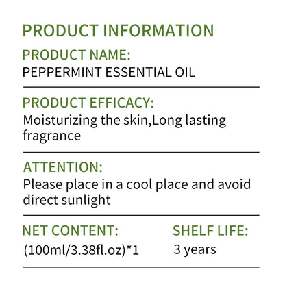 Mint Essential Oil for Face & Body