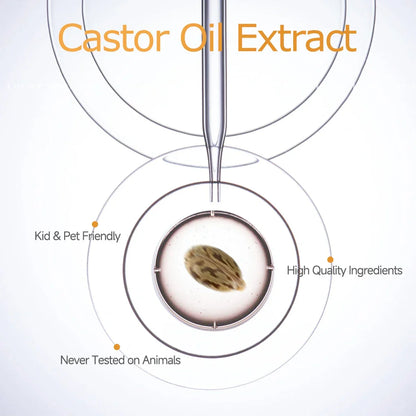 Castor Essential Oil for Face & Body