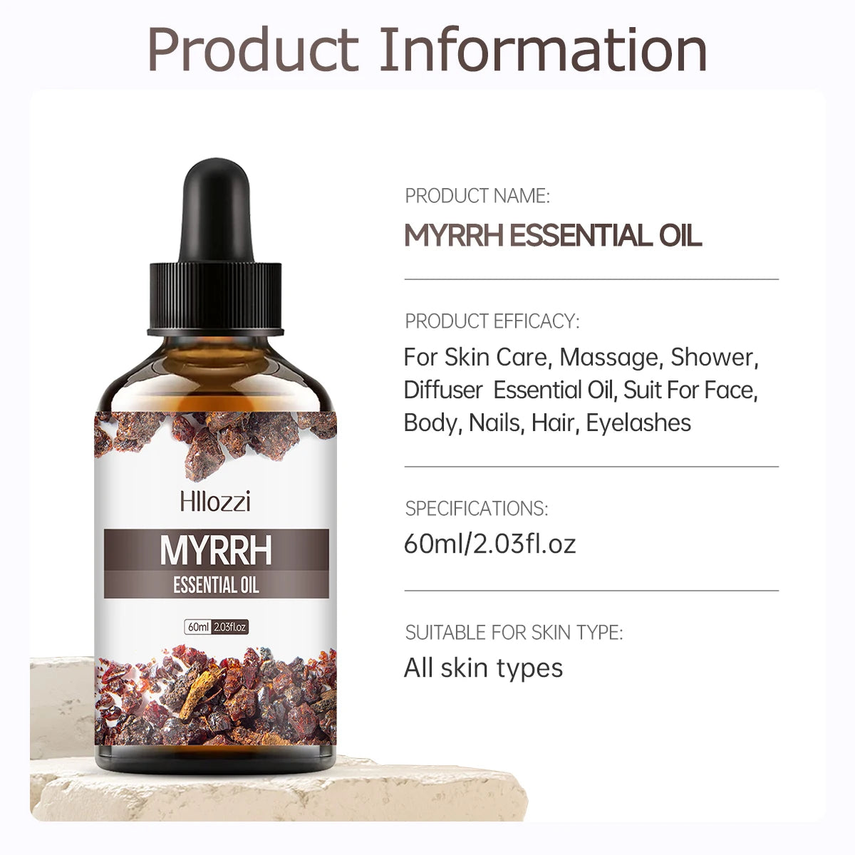 Myrrh Essential Oil for Face & Body