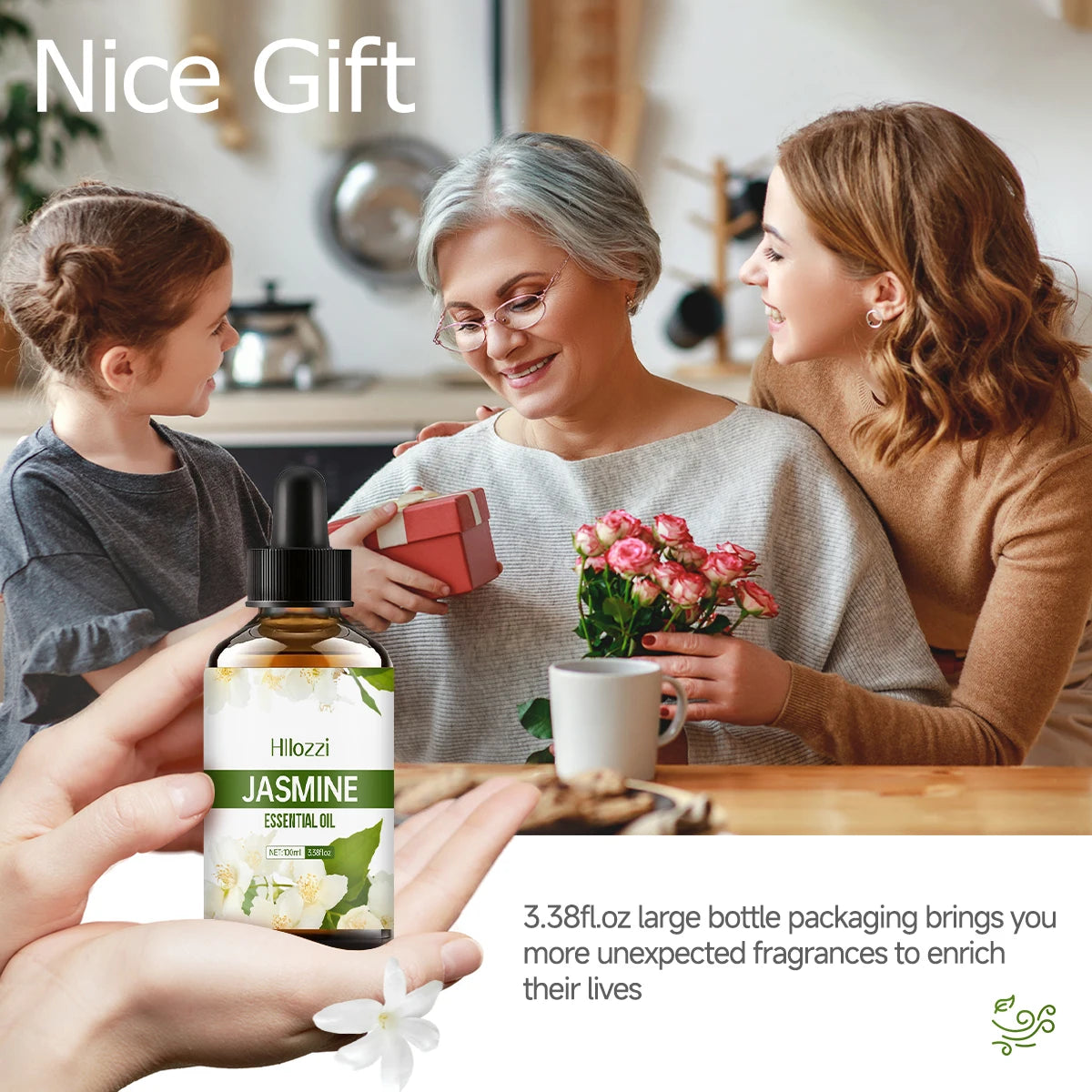 Jasmine Essential oil for Face & Body