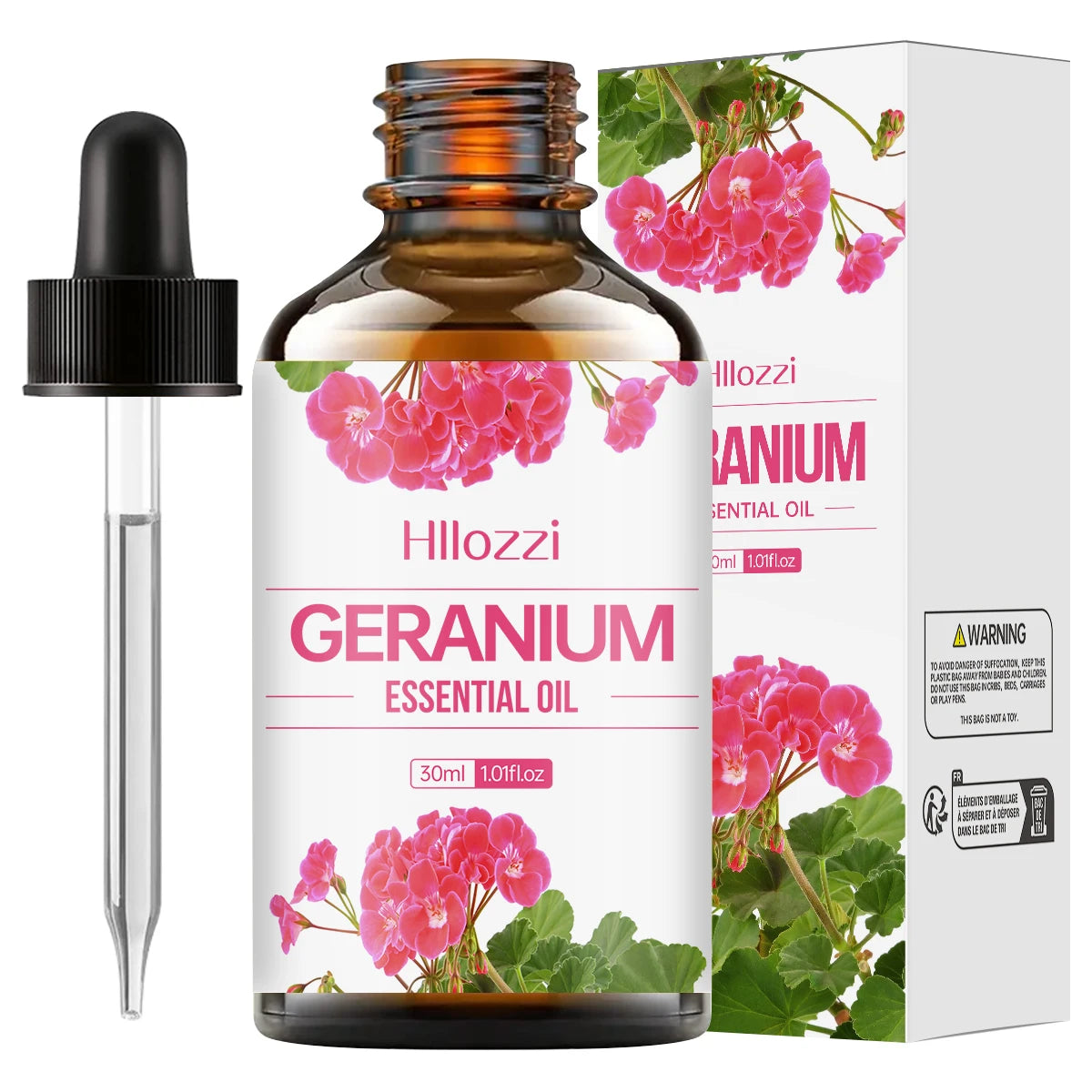Geranium Essential Oil for Face & Body