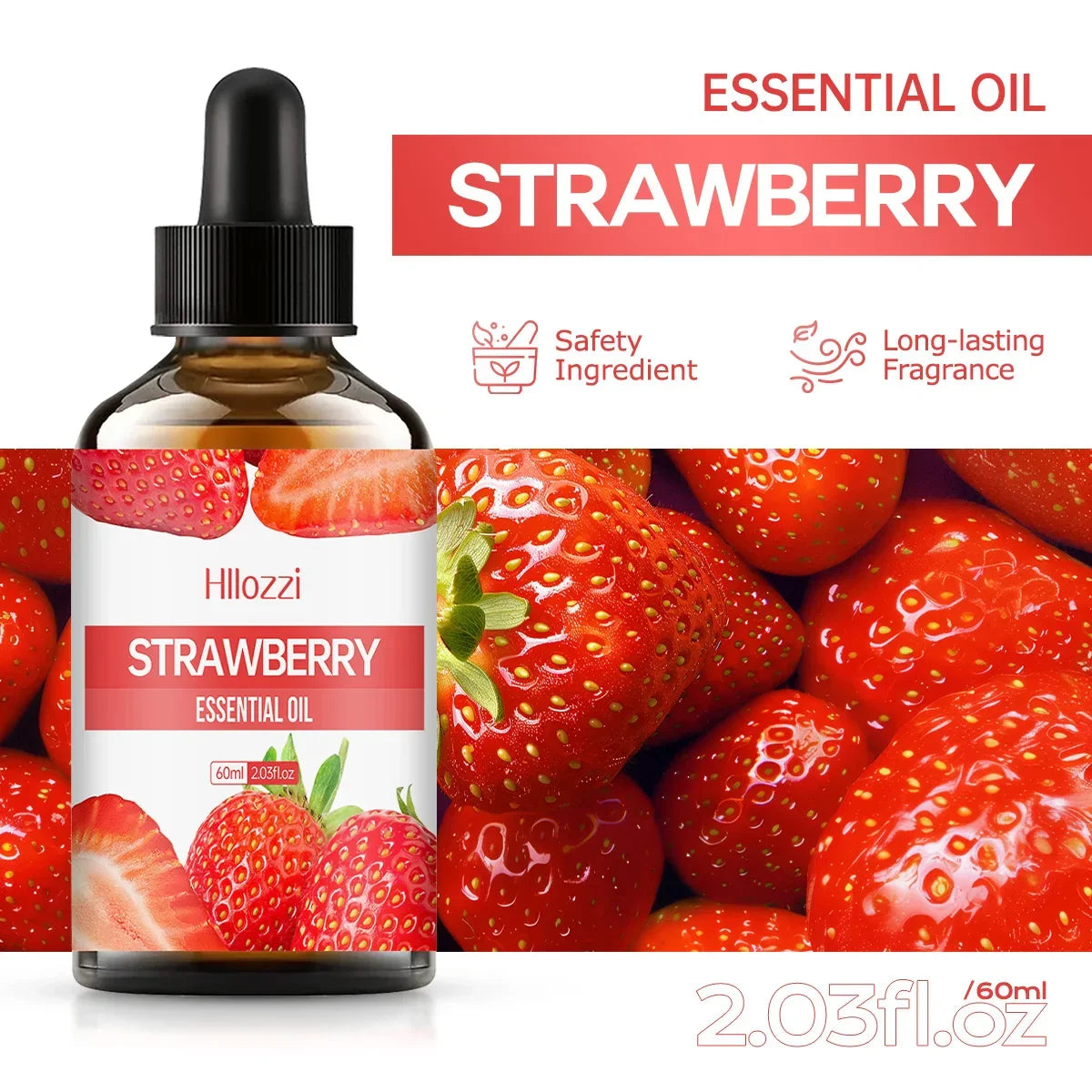 Strawberry Essential Oil for Face & Bod